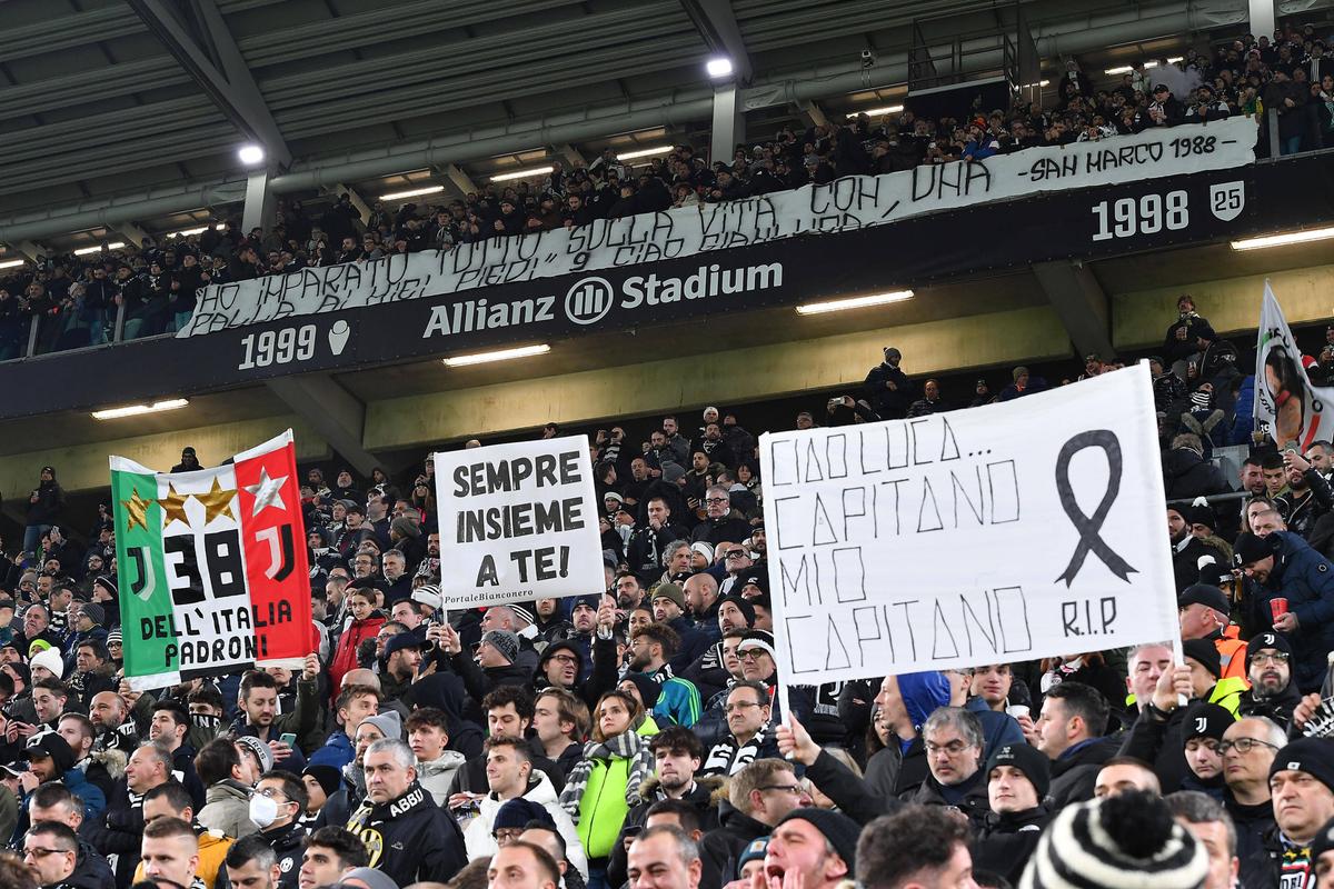 Omagiul adus de Juventus lui Gianluca Vialli » Scrisoarea care a emoționat un întreg stadion