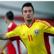 Leonard Manole, la o acțiune a naționalei de tineret