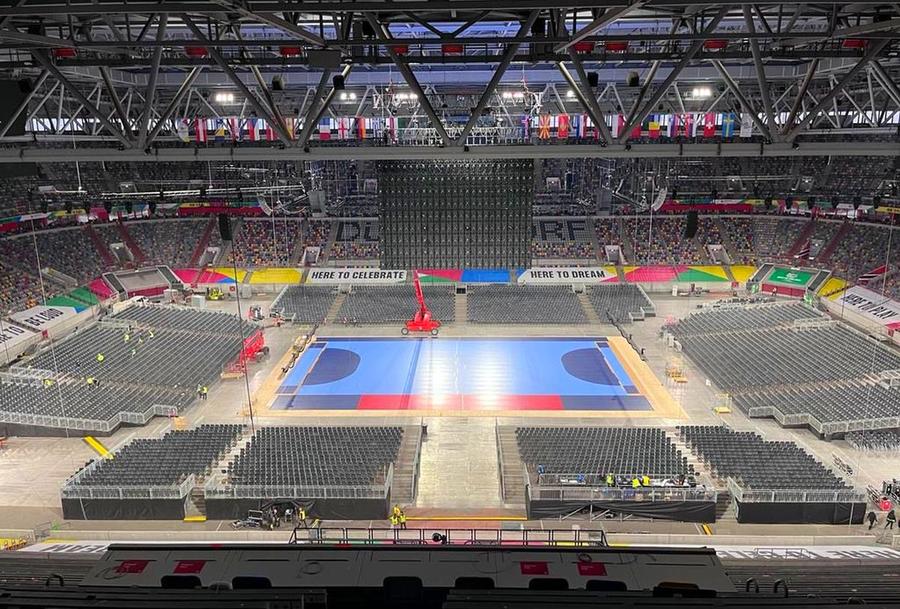 Merkur Spiel-Arena din Düsseldorf
Foto: EHF AZI începe Campionatul European de handbal masculin, cu România după 28 de ani! Toate detaliile: adio continental pentru Nikola Karabatic, deschidere pe stadion și o mulțime de jucători din Liga Zimbrilor