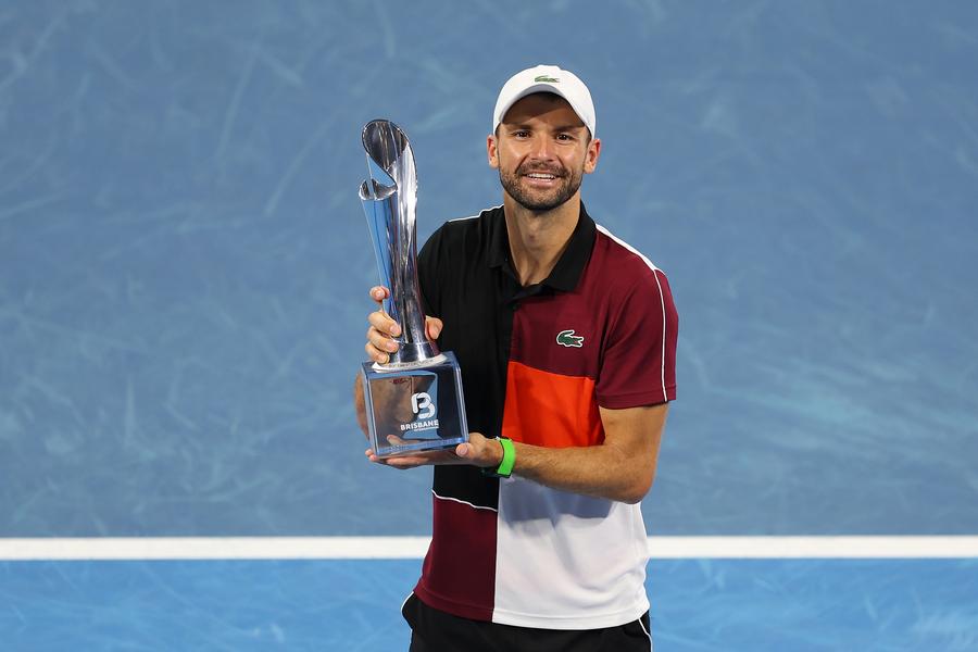 Grigor Dimitrov s-a impus la Brisbane, dar părinții săi nu au apucat să sărbătorească victoria pentru că erau în drum spre Bulgaria