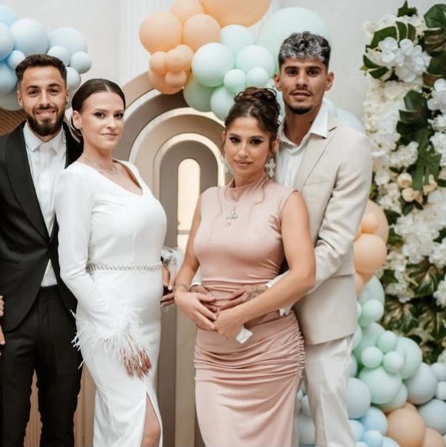 Florinel Coman și partenera Ioana sunt nașii de botez ai fiicei lui Andrei Ciobanu / Sursă foto: Instagram Prietenul de-o viață al lui Florinel Coman mizează pe „Mbappe” la EURO 2024: „Turneu final bun, apoi sper din toată inima să plece”