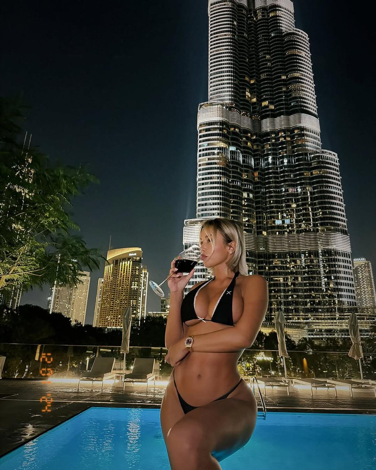 Violetta Bert, fosta iubită a lui Mykhailo Mudryk. Foto: Instagram