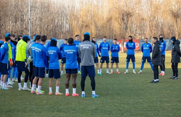 Universitatea Craiova, amicale la București cu două rivale din Superliga