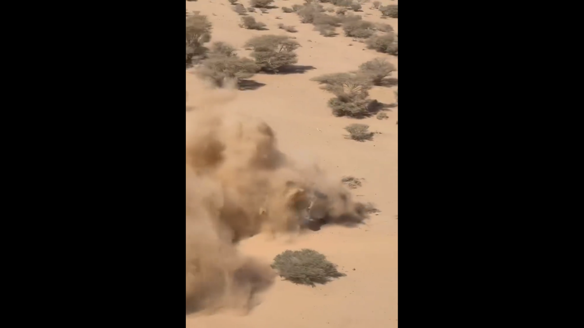 Accident Raliul Dakar Sebastien Loeb