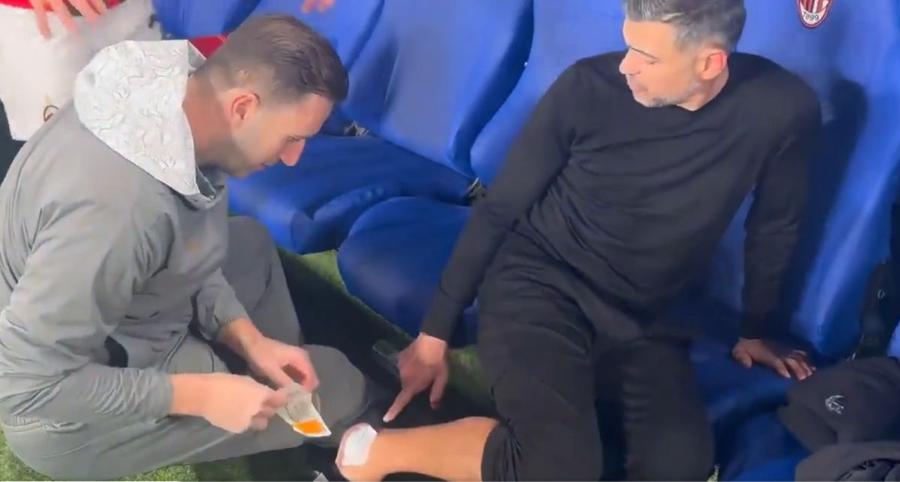 Sergio Conceicao primește îngrijiri medicale după ce a fost accidentat de Emerson Royal Milan, triumfal! Suma uriașă pe care i-a adus-o victoria din Supercupă cu Inter + Sergio Conceicao, dans cu trabucul