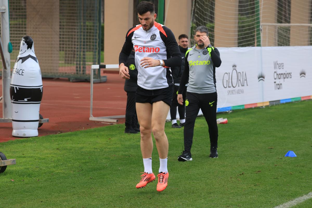Revenire miraculoasă la antrenamentele lui FCSB! Cum arată genunchiul lui Mihai Popescu, după accidentarea gravă și operație