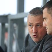 Mihai Rotaru (Universitatea Craiova) și Andrei Nicolescu (Dinamo), în cantonamentul din Turcia. Foto: Ionuț Iordache (GSP.RO)