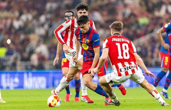 Barcelona a umilit-o pe Athletic Bilbao în semifinalele Supercupei Spaniei