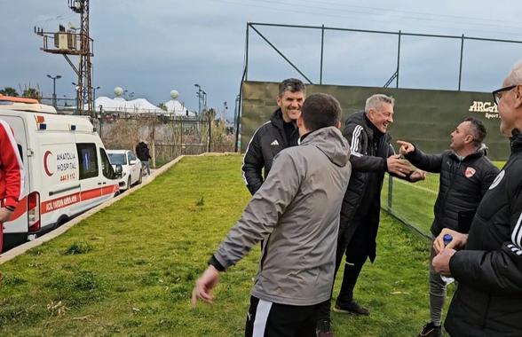 Ce rivalitate?! Glume între Zeljko Kopic și Cristiano Bergodi în Antalya