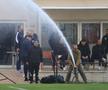 Imaginile zilei în Antalya! Rivalele de moarte, amicale spate-n spate, la 5 metri distanță » Dialog între Rotaru și Nicolescu