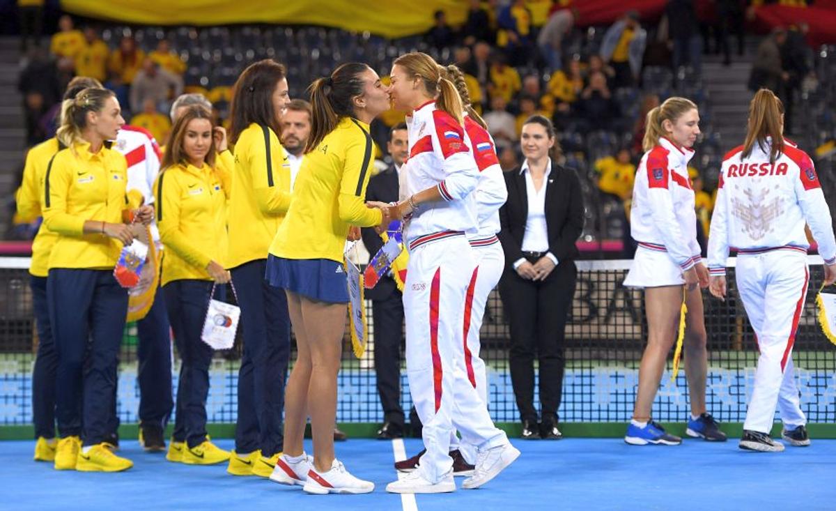 România - Rusia, Ziua 1 Fed Cup