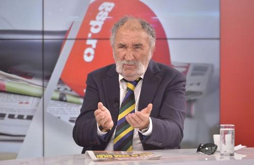 Ion Țiriac, președintele FRT, în studioul emisiunii „Prietenii lui Ovidiu”