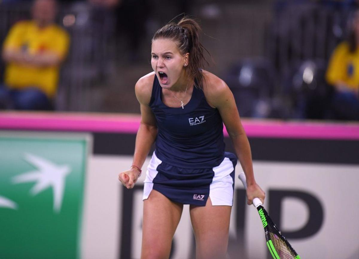 România - Rusia, Ziua 1 Fed Cup