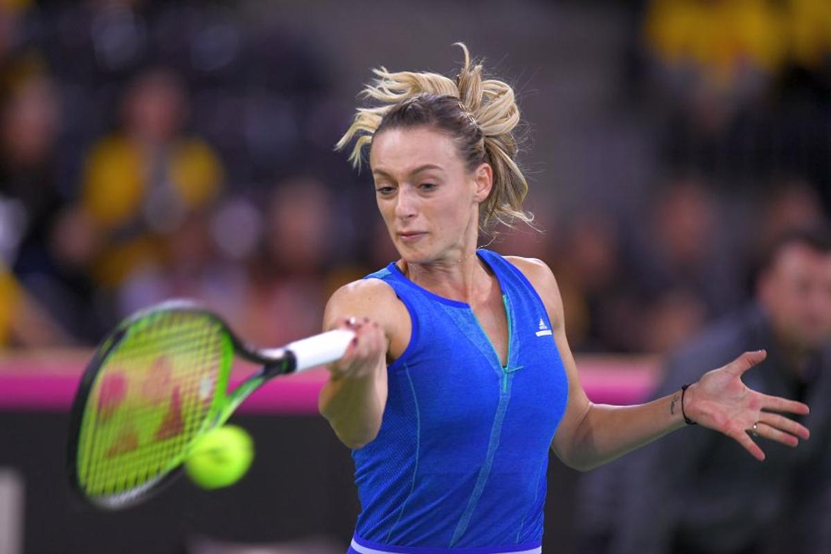 ROMÂNIA - RUSIA 1-1, FED CUP // Cronica celui de-al doilea meci al zilei, Bogdan - Kudermetova 6-3, 6-7 (5), 6-1 » Speranțe tricolore