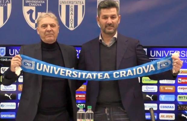Marinos Ouzounidis, prezentat oficial la Craiova » Toate declarațiile grecului: „Ar fi o greșeală să fac asta din prima zi”
