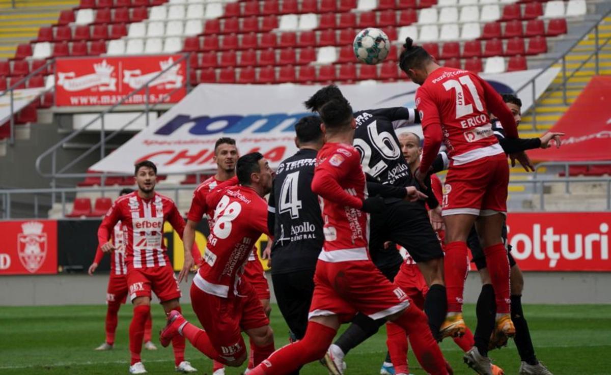 UTA - Hermannstadt 1-1. „Bătrâna Doamnă”, salvată de eroarea lui Istvan Kovacs » Cronică + clasament actualizat