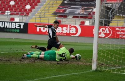 Fază controversată în UTA - Hermannstadt: Istvan Kovacs le-a anulat un gol oaspeților, la 1-1