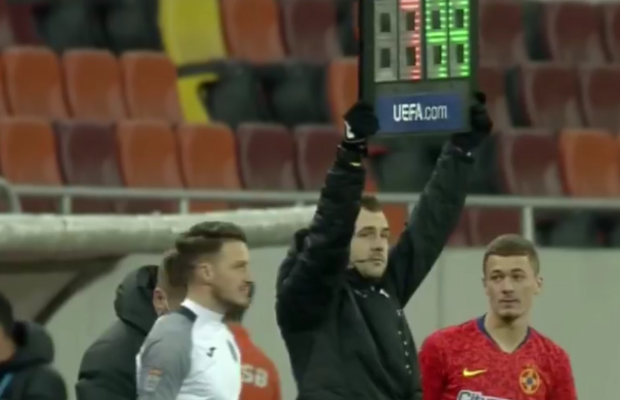 FCSB - Clinceni. Gigi Becali a rezistat un singur meci » 3 schimbări la pauză: Florinel Coman, pedepsit!