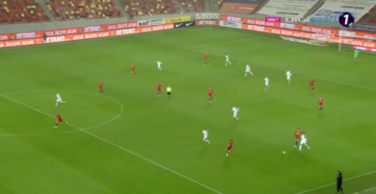 Faza controversată în FCSB - Clinceni
