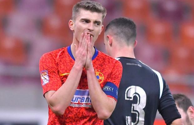 FCSB - Clinceni 0-1 » Academica produce surpriza pe Arena Națională! Roș-albaștrii, primul eșec după 8 MECIURI în Liga 1