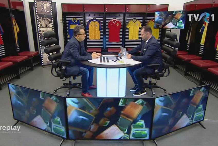 Marian Olaianos și Marius Mitran, la Replay // foto: captură TVR 1