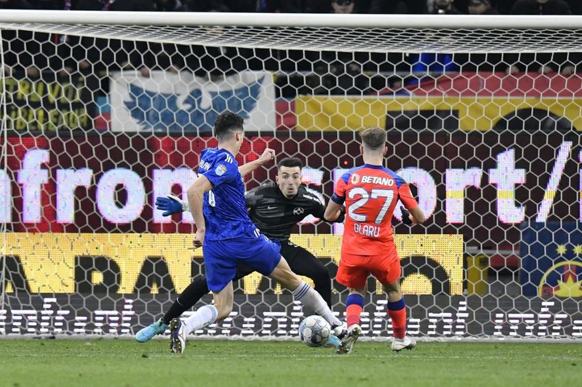 Andrei Vlad, la faza golului 1 din FCSB - FCU Craiova // foto: Raed Krishan - GSP