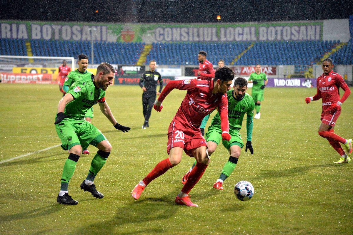FC Botoșani - Dinamo 4-0 - imaginile spectaculoase ale „măcelului” din Moldova