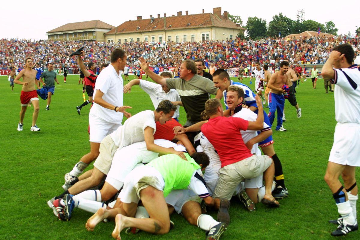 FC Bihor Oradea - Oțelul Galați: imagini de la cel mai dramatic „baraj” din istoria fotbalului românesc