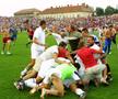 FC Bihor Oradea - Oțelul Galați: imagini de la cel mai dramatic „baraj” din istoria fotbalului românesc  / Sursă foto: Arhivă GSP
