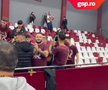 Marea împăcare: Cristina Neagu, în mijlocul galeriei Rapidului » Reporterii GSP au surprins imaginile care nu s-au văzut la TV