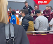 Marea împăcare: Cristina Neagu, în mijlocul galeriei Rapidului » Reporterii GSP au surprins imaginile care nu s-au văzut la TV