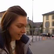 Simona Halep a ajuns la TAS // FOTO: Captură Antena 3
