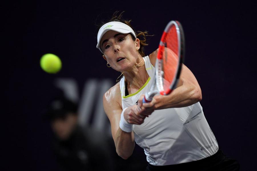 Alize Cornet în acțiune la Transylvania Open 2024 Foto: Imago Adversara din WTA, mesaj pentru Simona Halep înainte de proces