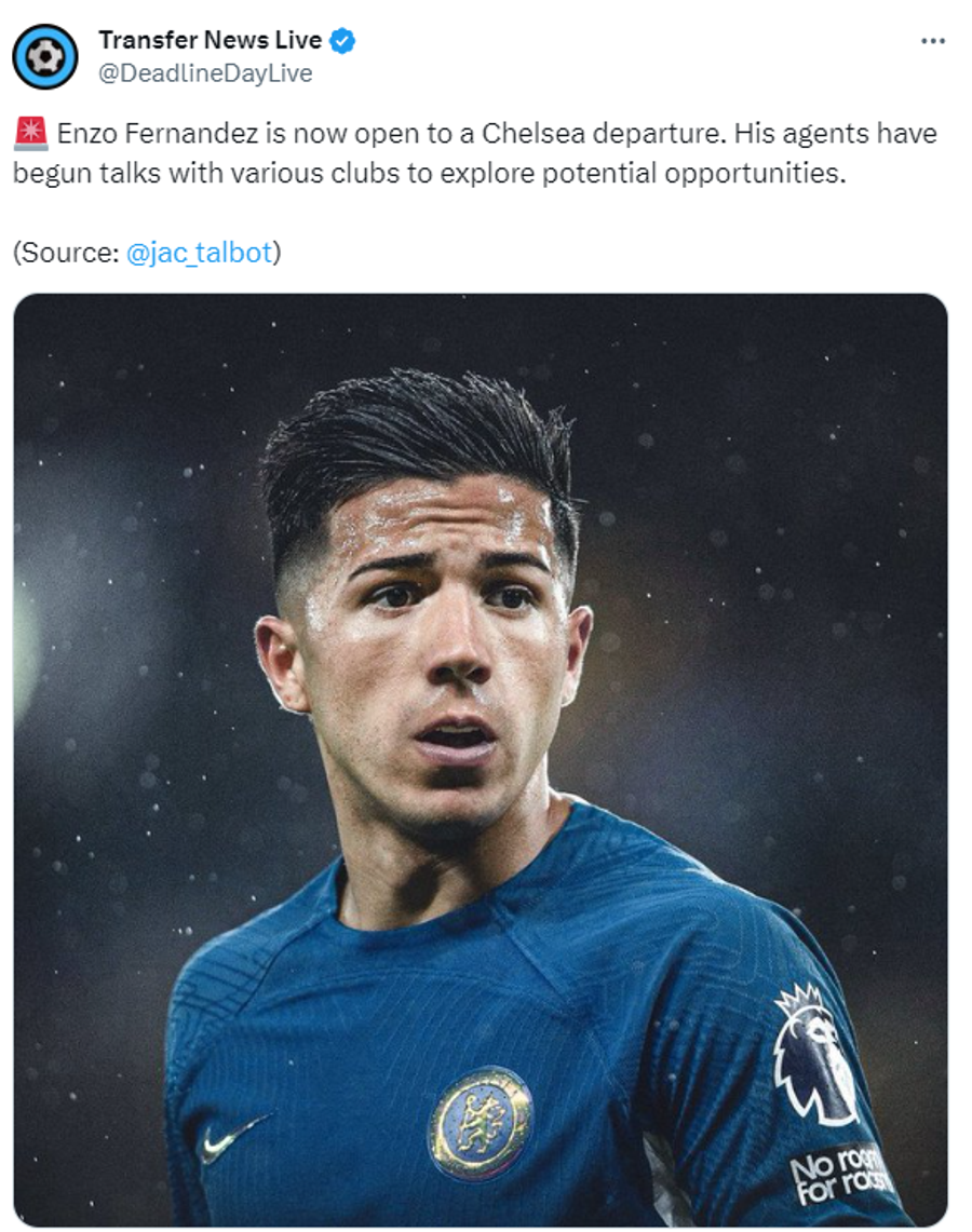 Enzo Fernandez vrea să plece de la Chelsea » Agenții campionului mondial s-au pus în mișcare