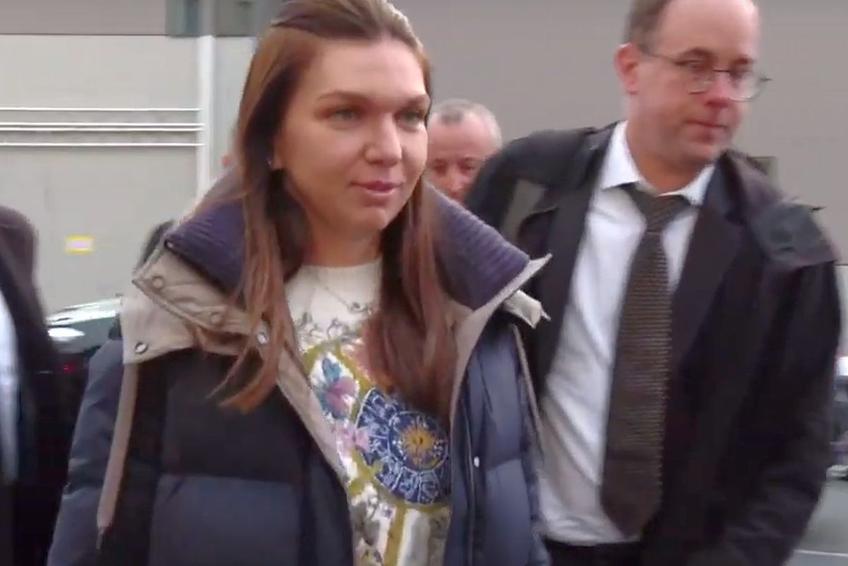Simona Halep a ajuns la TAS // FOTO: Captură Euronews