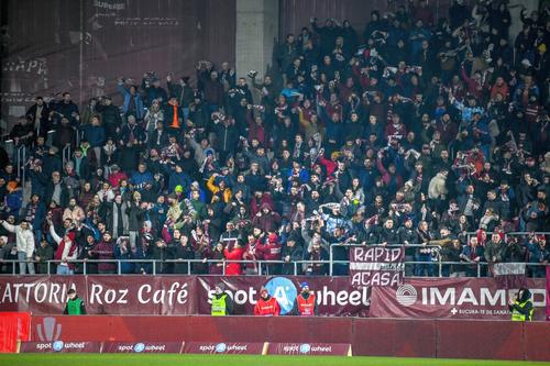 Suporterii lui Rapid, foto: facebook FC Rapid 1923