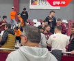 Marea împăcare: Cristina Neagu, în mijlocul galeriei Rapidului » Reporterii GSP au surprins imaginile care nu s-au văzut la TV
