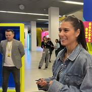 Sorana Cîrstea, interacțiune cu fanii în BTarena