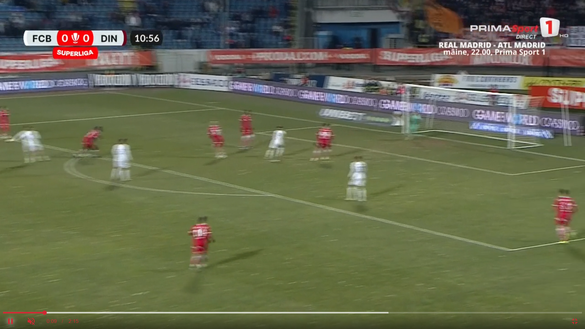Zoran Mitrov a marcat un gol frumos în FC Botoșani - Dinamo, 7 februarie 2025