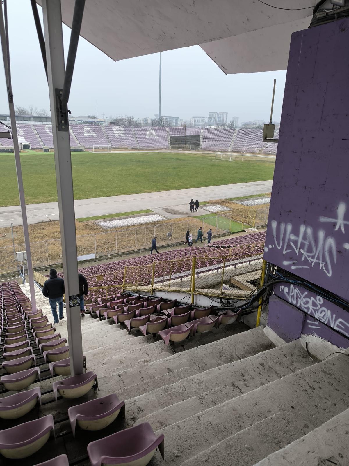 Ultimul eveniment organizat pe stadionul Dan Păltinișanu! Cum arată acum arena din Timișoara