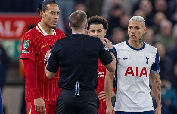 Spurs, desființați de comentatori: „Mai rău ca Accrington!” » Dar Liverpool trebuia să fie în „zece” încă din debut!