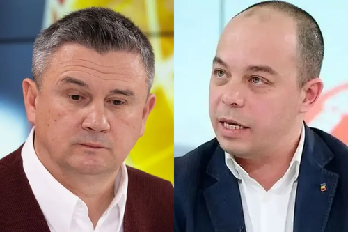 Scandal între Cristi Balaj (stânga) și Marius Avram (dreapta)