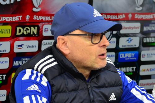 Leo Grozavu, antrenorul lui FC Botoșani. FOTO: Facebook Fotbal Club Botoșani