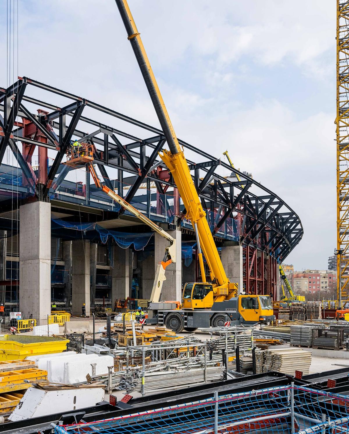 Noul Camp Nou prinde contur! Imagini de pe șantierul stadionului lui FC Barcelona