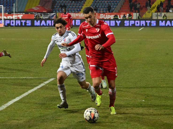 FC Botosani - Dinamo 1-1 (7 februarie 2025). FOTO: sportpictures.eu