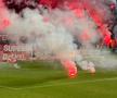 Torțe la CFR - U Cluj