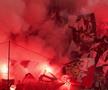 Torțe la CFR - U Cluj