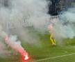 Torțe la CFR - U Cluj