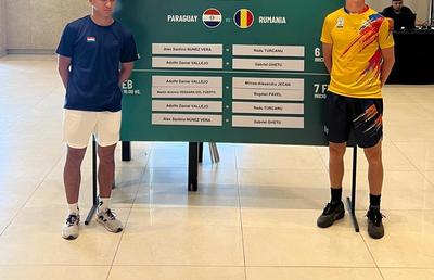 Echipa de Cupa Davis a României este la egalitate cu cea a Paraguayului în play-off-ul Grupei Mondiale I