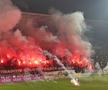 Torțe la CFR - U Cluj